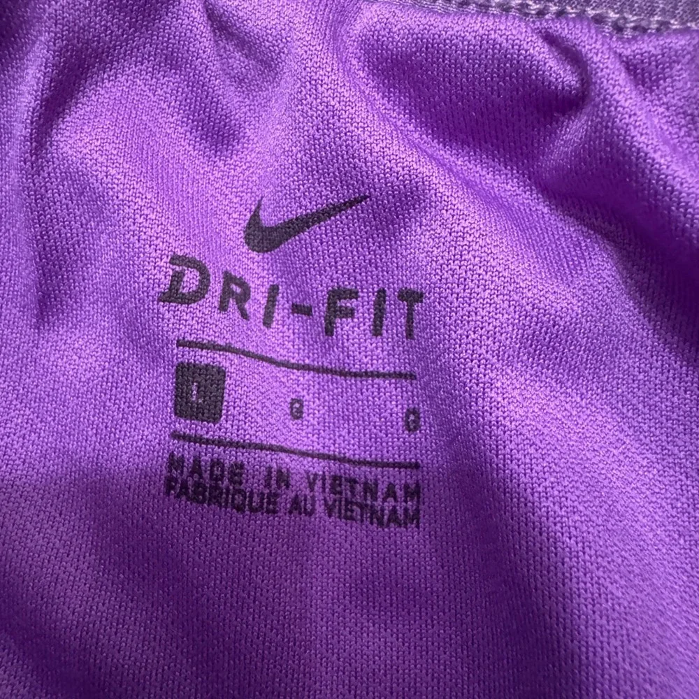 Nike Dri-FIT Womens 3 Inch Running Shorts Purple Heather Large